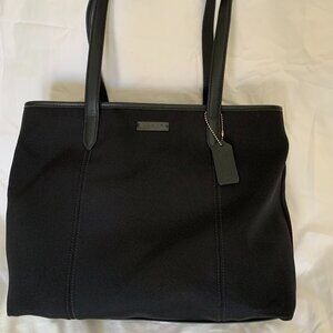 Coach Black Tote